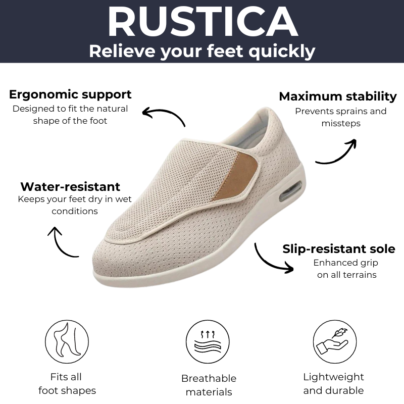 Rustica® - Relieve your feet quickly with this slippers