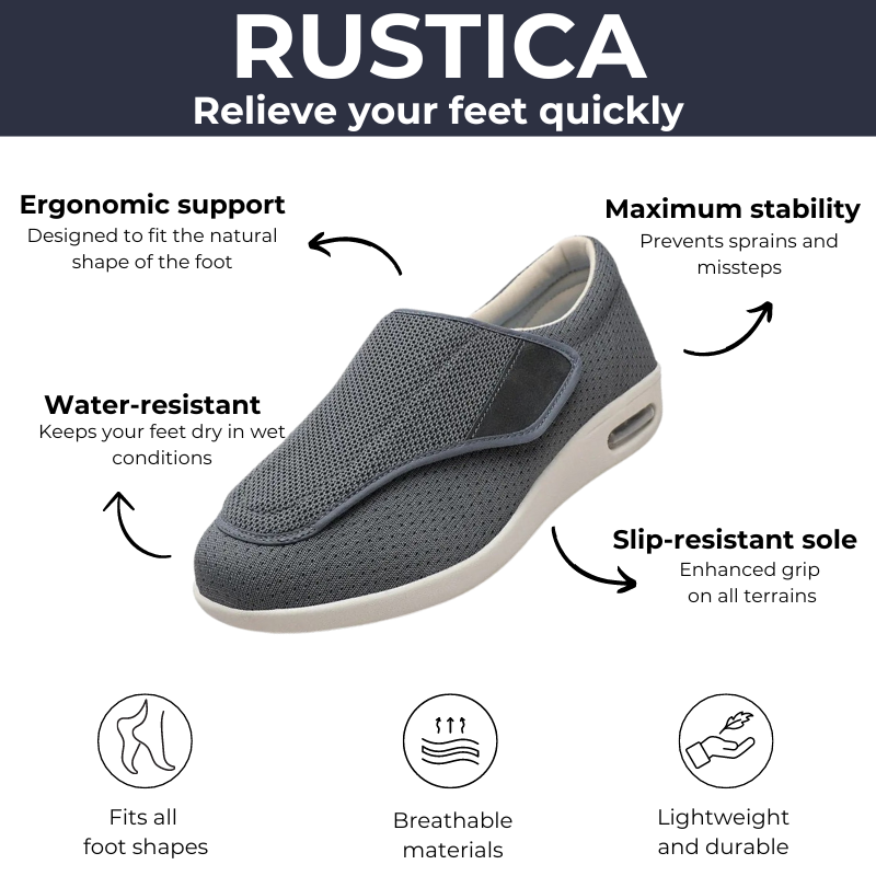 Rustica® - Relieve your feet quickly with this slippers